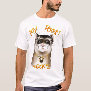 Mi hurón oscila la camiseta