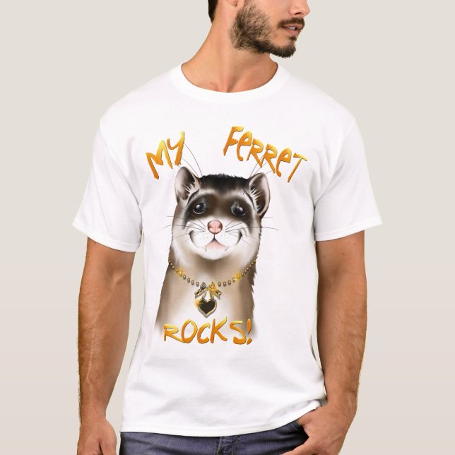 Mi hurón oscila la camiseta (Anverso)