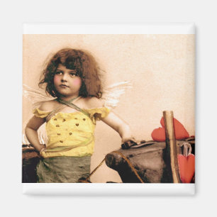 Mi imán de fotos de San Valentín cupido herrero