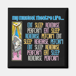 Mi imán de la vida del teatro musical