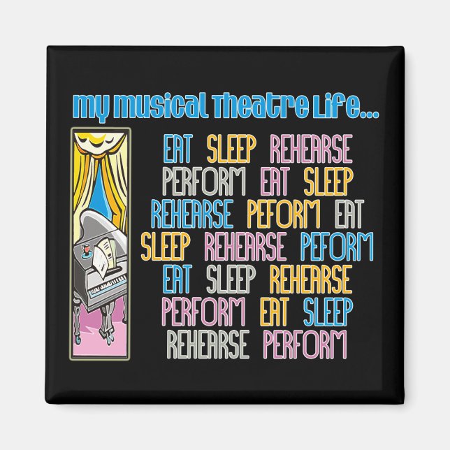 Mi imán musical del teatro (Frente)