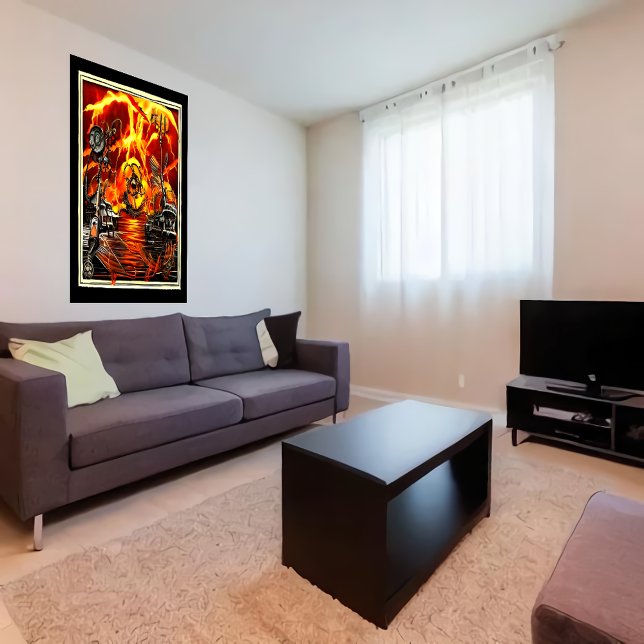 Mi infierno personal | Poster de arte de IA (Subido por el creador)