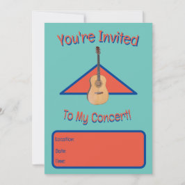 Mi invitación al concierto