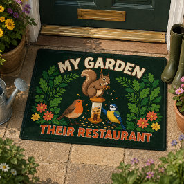 Mi jardín su restaurante Alfombra de entrada de ar