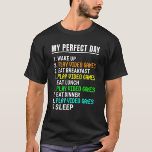 Mi juego de video perfecto para el día camiseta Ca