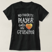Mi jugador de básquet preferido me llama camiseta
