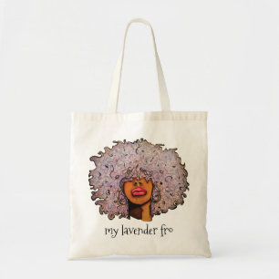 Mi lavanda para la bolsa de asas del presupuesto