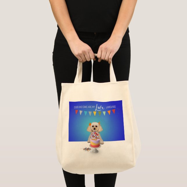 "Mi lenguaje de amor" Bolsa de comestibles (Anverso (producto))