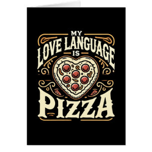 Mi Lenguaje De Amor Es Pizza - Divertido San Valen