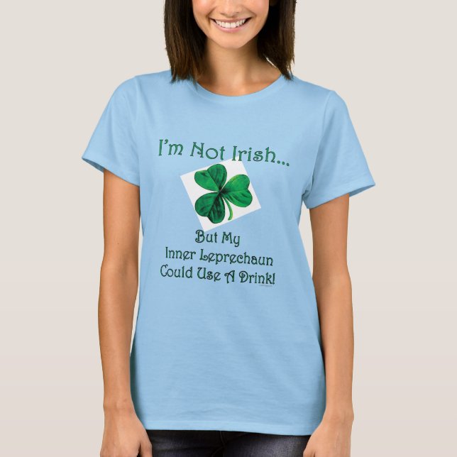 Mi Leprechaun Interior Podría Usar Una Camiseta De (Anverso)