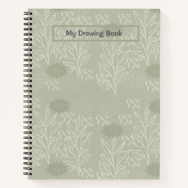 Mi libro de dibujo: (Anverso)