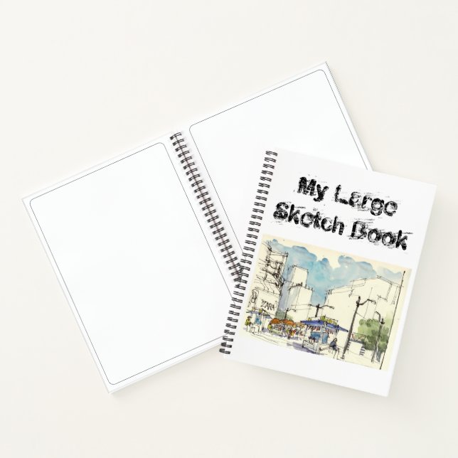 Mi libro de esbozo grande (Interior)
