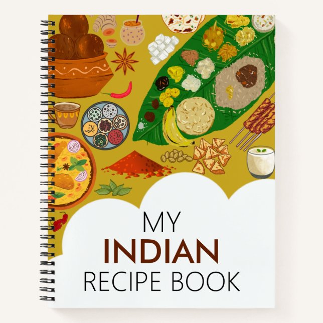 Mi libro de recetas indio (Anverso)