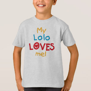Mi Lolo me ama camisetas y regalos