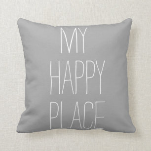 Mi lugar feliz, el almohada de acento