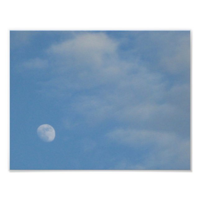Mi luna de día - Impresión fotográfica Kodak Pro (Frente)