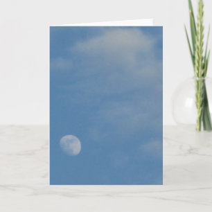 Mi luna de día - Tarjeta de felicitación para retr