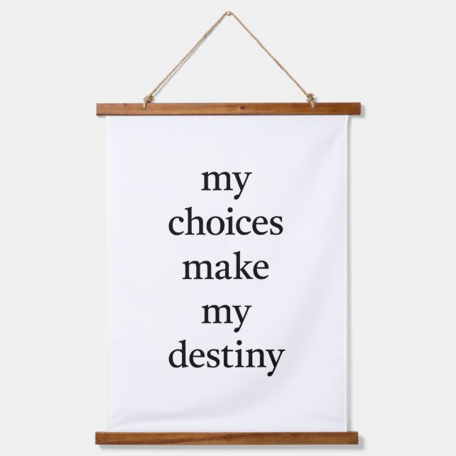 Mi madera de destino tapada tapiz de pared (Anverso)