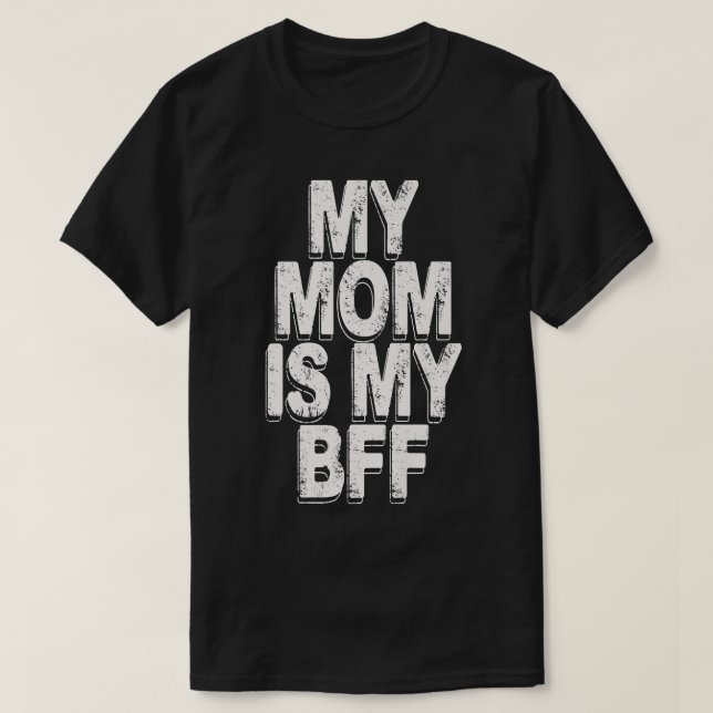 mi madre es mi camiseta bffT (Diseño del anverso)