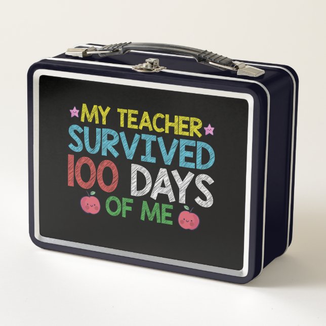 Mi maestro sobrevivió al día 100 de mi escuela (Anverso)