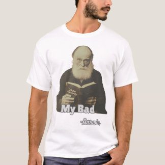 Mi mala camiseta Charles Darwin divertida