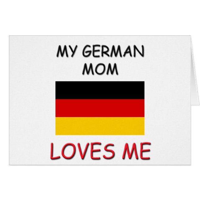 Mi mamá del alemán me ama (Anverso (Horizontal))