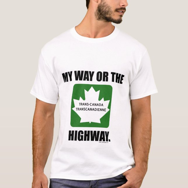 MI MANERA O LA CAMISETA DE LA CARRETERA (Anverso)