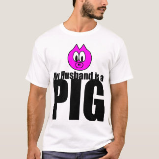 Mi marido es una camiseta de cerdo