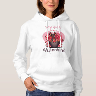 Mi mascota es mi Valentine, no 25 camisetas clásic