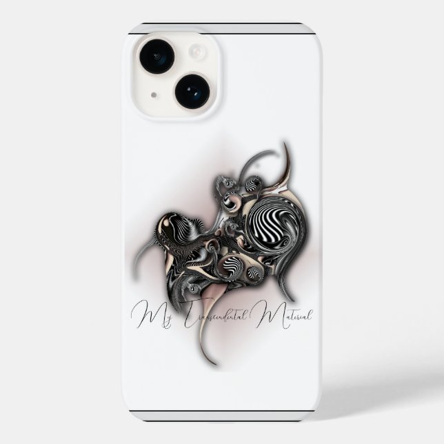 "Mi material trascendental", Funda Apple iPhone 14 (Reverso )
