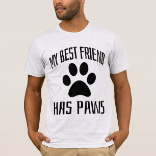 Mi mejor amigo tiene garras - Camiseta de los aman