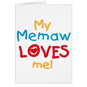 Mi memaw me ama camisetas y regalos