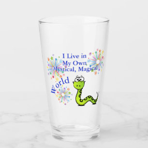 Mi místico mundo mágico, vidrio verde de serpiente