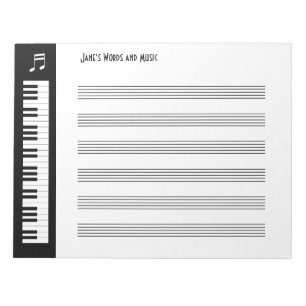 Mi música - libreta improvisada de los músicos