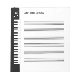 Mi música - Músicos Bloc de notas improvisado (S