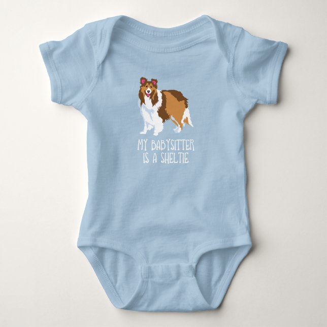 "Mi nin@era es camisa del mono del bebé de un (Anverso)