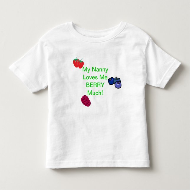 ¡Mi niñera me ama baya mucho! Camiseta del niño (Anverso)