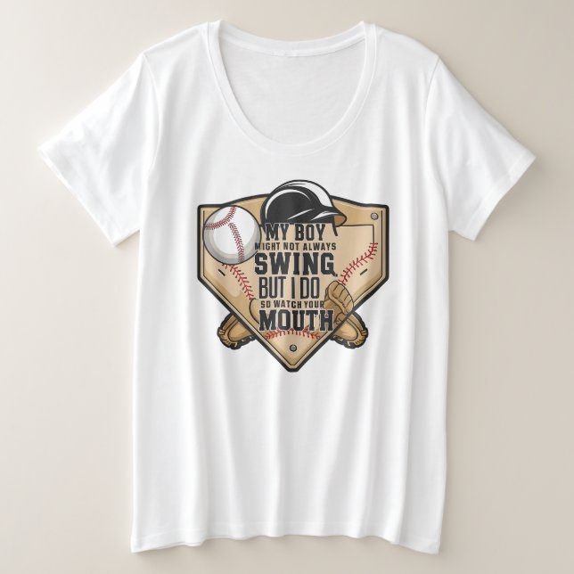 Mi Niño Puede Que No Siempre Se Estanque, Pero Lo  (Anverso del diseño)