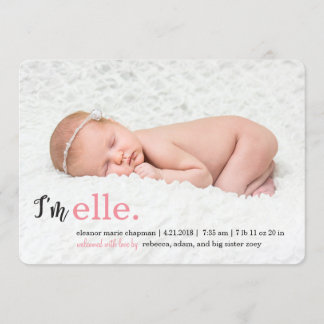 MI NOMBRE: Anuncios de nacimiento moderno