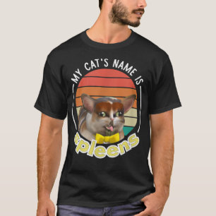 Mi nombre de gato es camiseta de Spleens