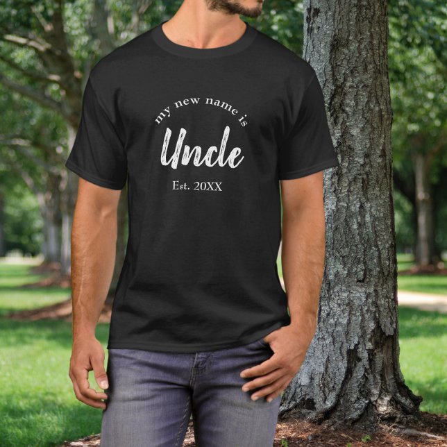 Mi nombre nuevo es tío nuevo de la camiseta negra (Subido por el creador)
