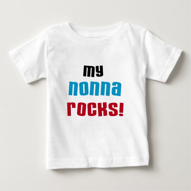 Mi Nonna Rocks camisetas y regalos (Anverso)