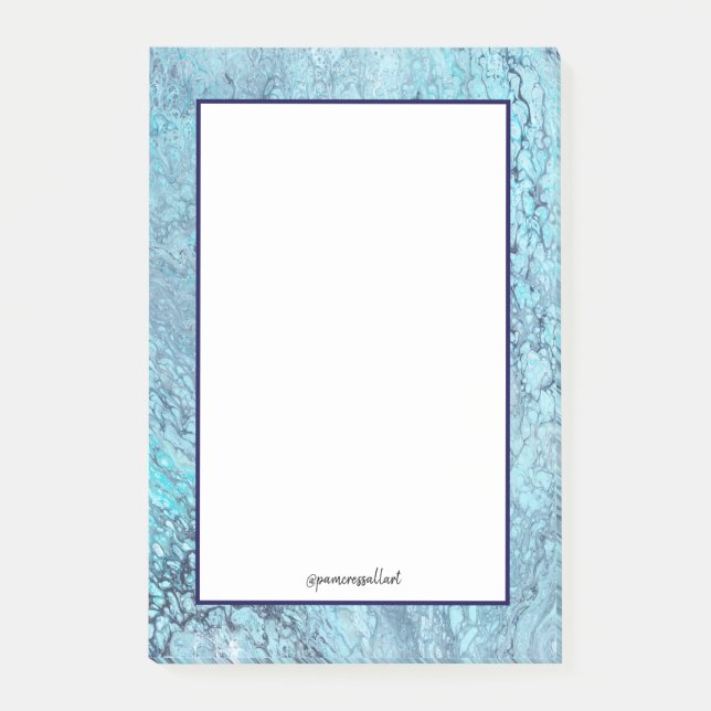 Mi nota personalizada el | del Poste-it® 4x6 de (Anverso)