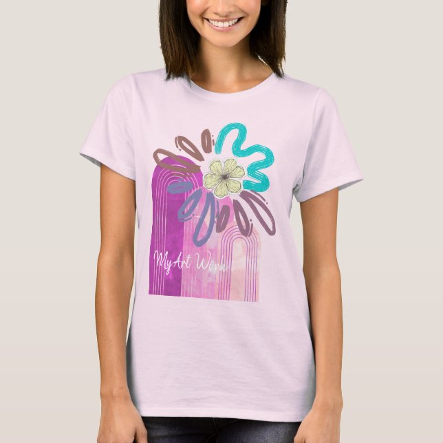 Mi obra de arte Camiseta ADVcreators Artículo22 (Anverso)