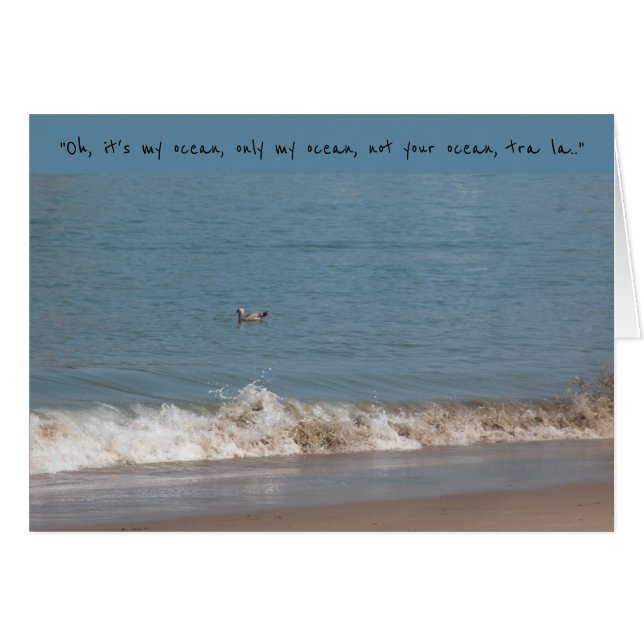 Mi océano (Anverso (Horizontal))