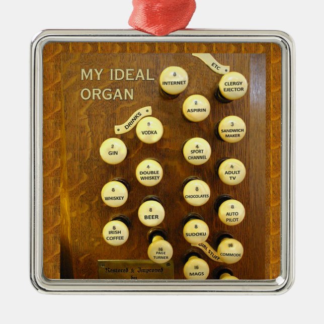 Mi ornamento ideal del cuadrado del órgano (Frente)
