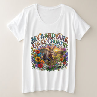 Mi oso hormiguero ama la camiseta de campo