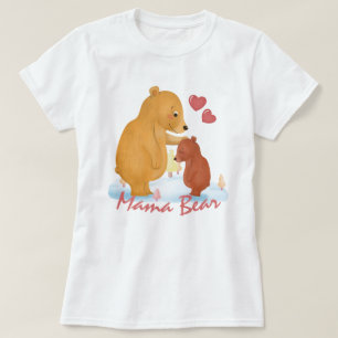 Mi oso - Oso mamá y camiseta bebé