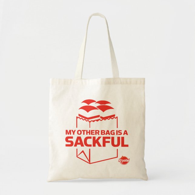 Mi otro bolso es un Sackful (Frente)