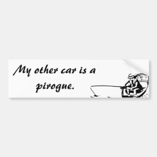 Mi otro coche es pegatina para el parachoques de